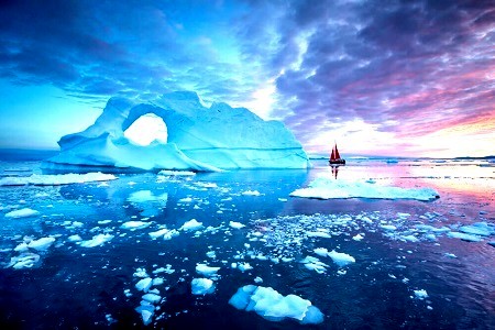 北極圏の氷河・氷床の融解
