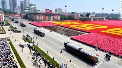 北朝鮮の軍事パレード