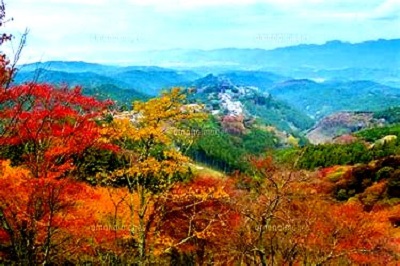 秋の吉野山