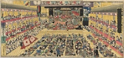 江戸・歌舞伎の桟敷